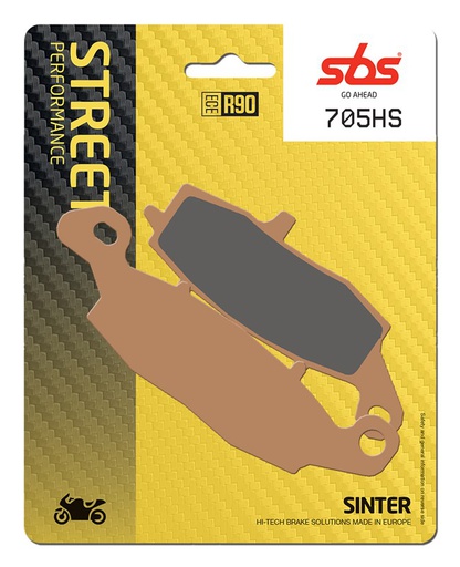 [SBS-705HS] SBS Brake Pad FA229 Street Sinter Front