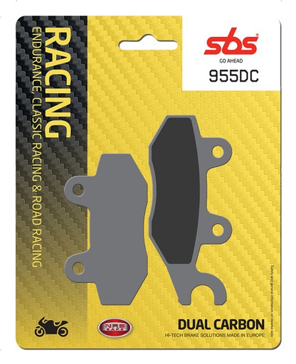 [SBS-955DC] SBS Brake Pad 955DC Racing Dual Carbon Front