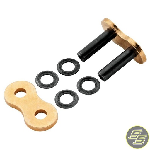 [DID-525ZVMXZJGG] DID Chain Masterlink 525 ZVMX Rivet Type X-Ring Gold