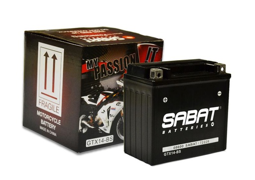 [SAB-CB14L-A2] Sabat Battery CB14L-A2 Dry