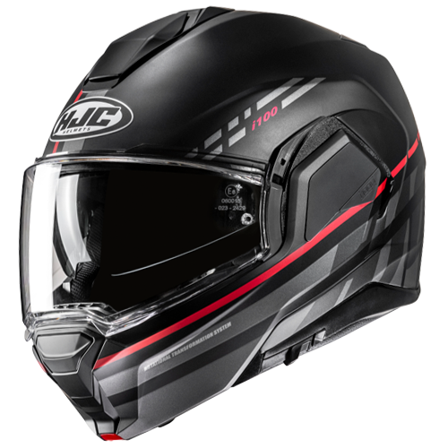 [HJC-i100-SYSMA-MC1] HJC Flip Up Helmet i100 SYSMA MC1