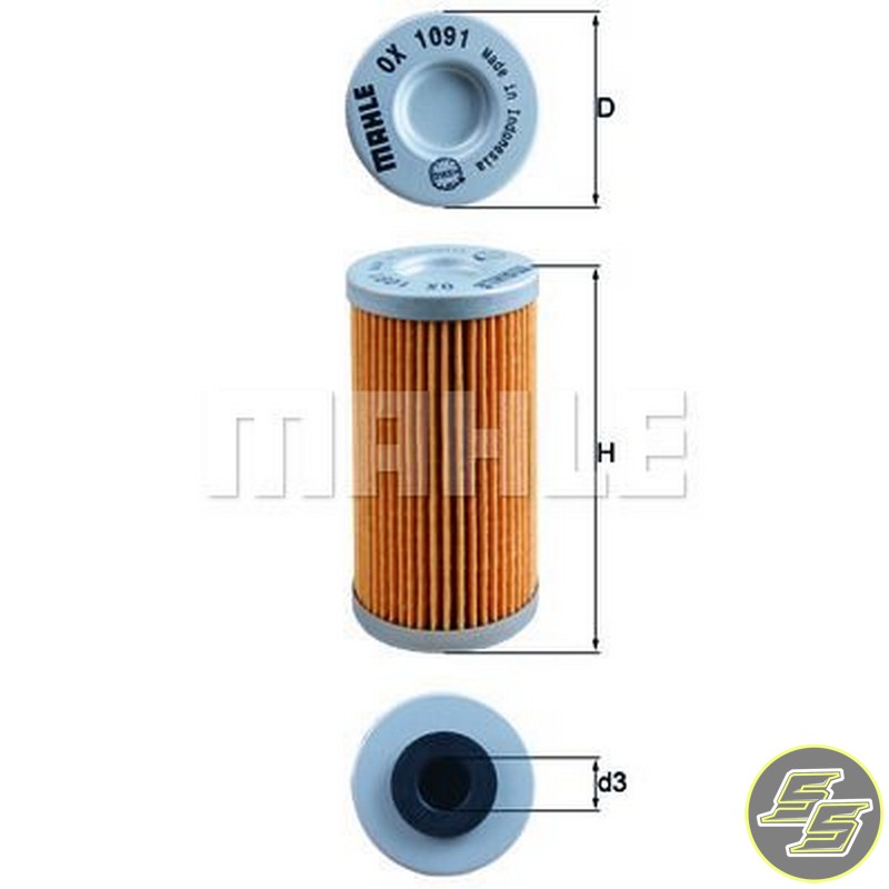 Mahle Oil Filter OX1091