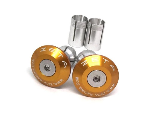 [ZET-48-7009] Zeta Bar Ends 29mm Orange