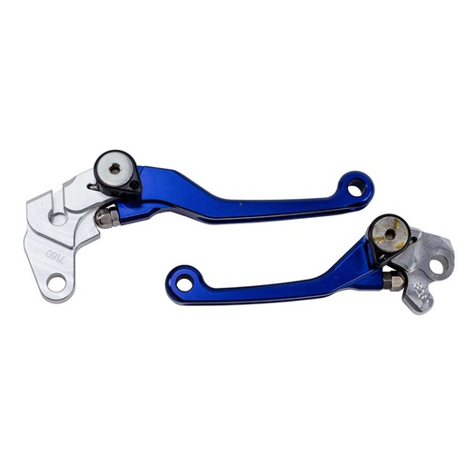 [SSI-MX-LEVERS-Yamaha] SSI Pivot MX Clutch & Brake Lever Set Yamaha 09-25 Blue